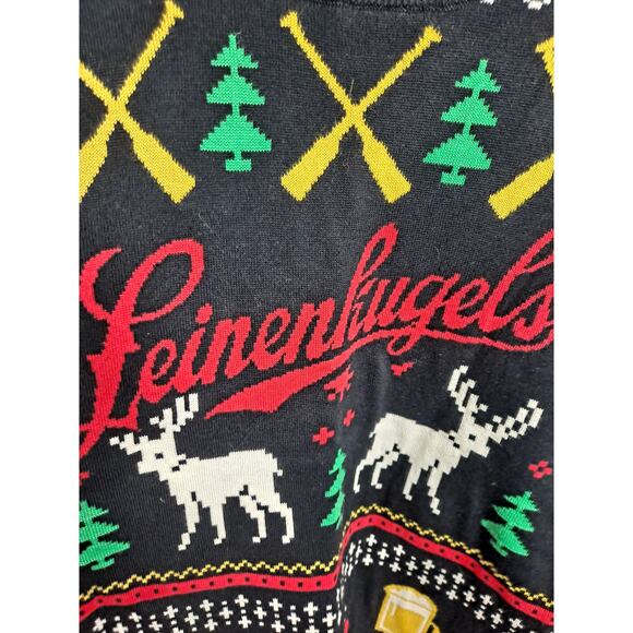 Unbranded Men's Cotton Leinenkugels Beer Ugly Christmas Pullover Sweater Size XL - Picture 5 of 8